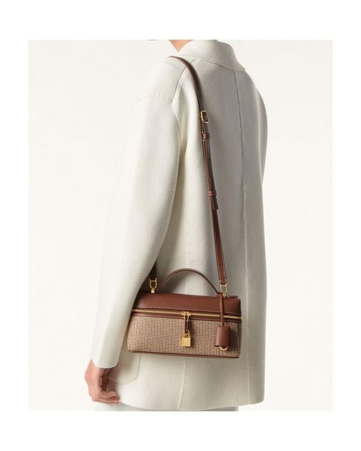 Loro Piana Brown Extra Bag L23 Shoulder Bag