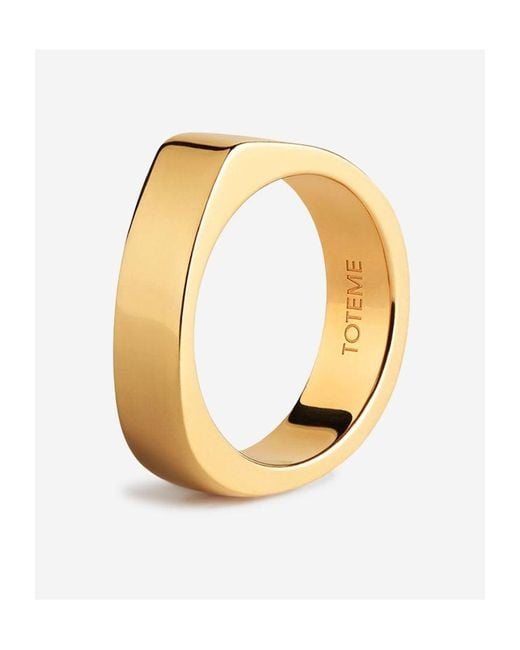 Totême Metallic Signature Ring