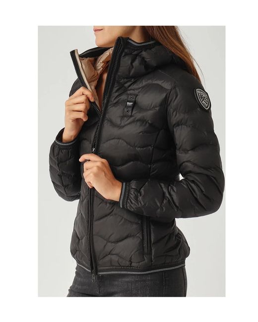 Blauer Usa Black Blauer Camelia Quilted Jacket