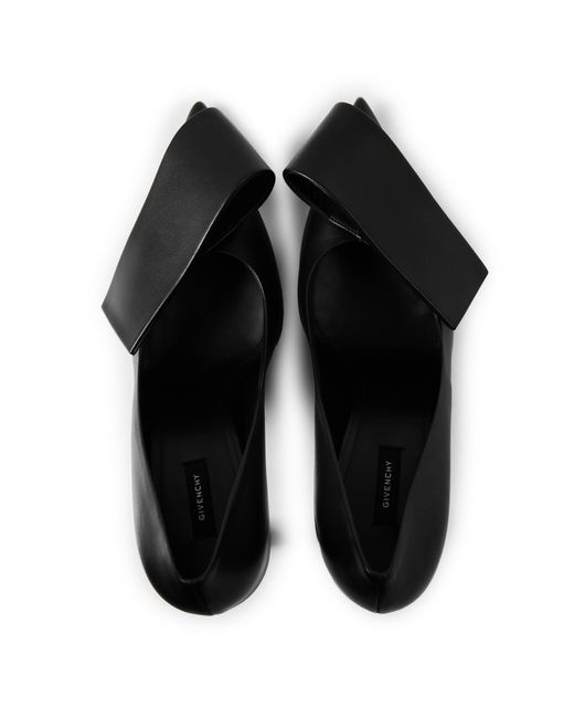 Givenchy Black Pointedtoe Blockheel Highheeled Shoes