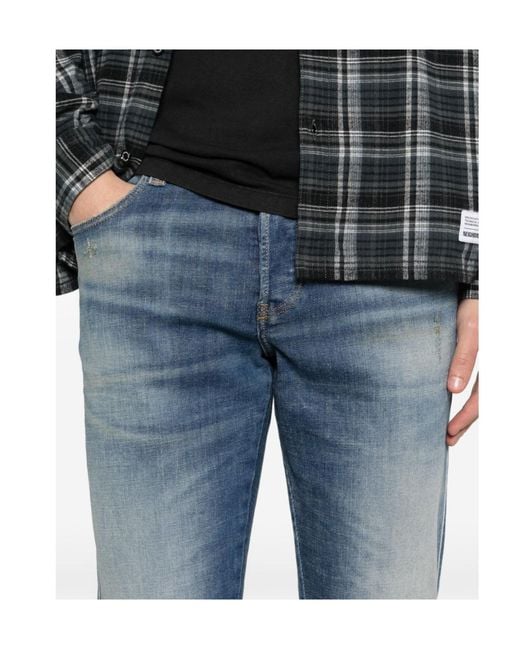 DIESEL Blue 1993 D-Vyl Straight Leg Jeans for men