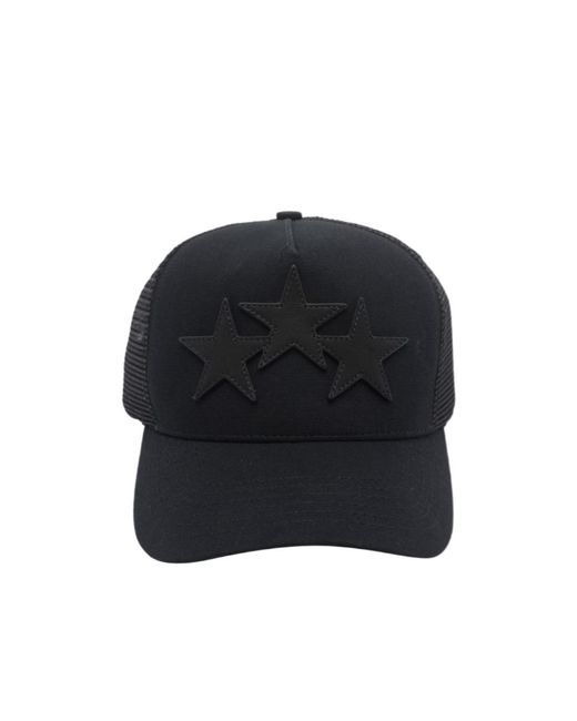 Amiri Black Adjustable Baseball Cap for men
