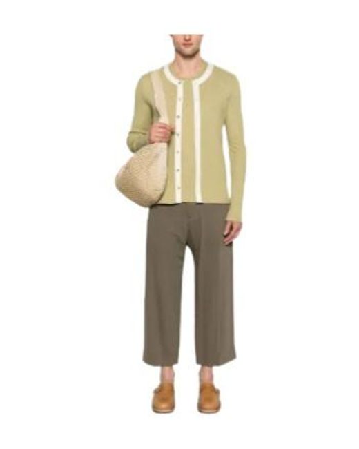 Nanushka Yellow Borys Cardigan for men
