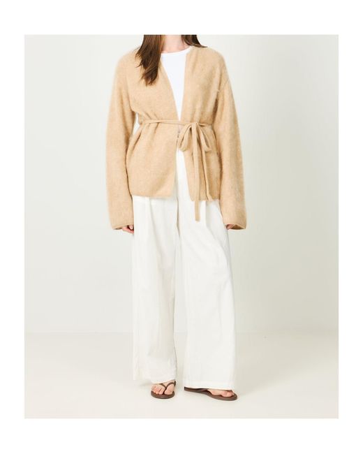 Soft Goat Natural Long-Sleeved Knitwear