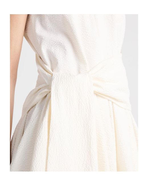 J.W. Anderson White Cloque Dress
