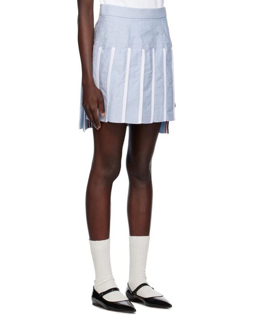 Thom Browne Black Pleated Skirt
