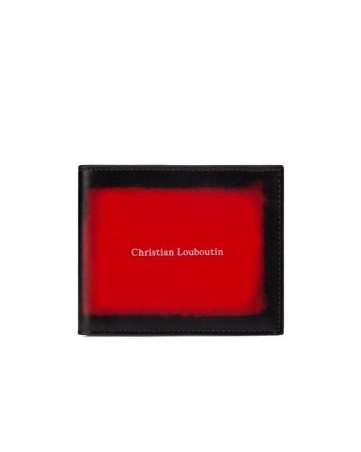 Christian Louboutin Red Canopy Bifold Wallet for men