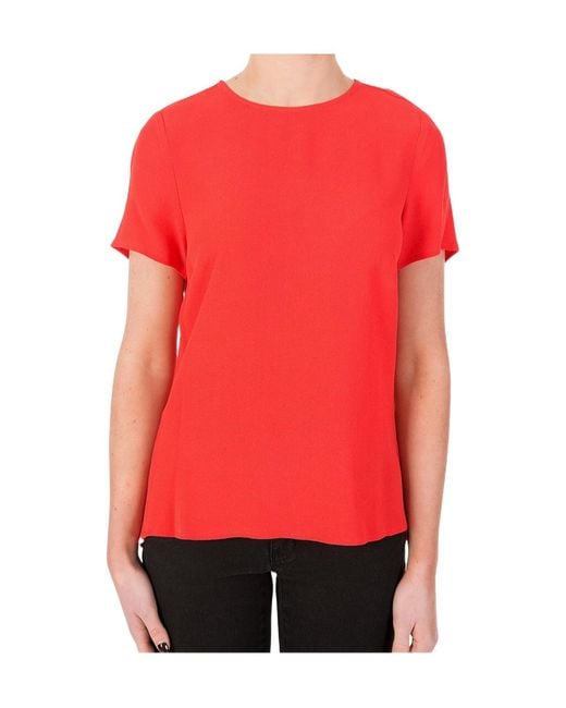 Michael Kors Red Crewneck T-Shirt