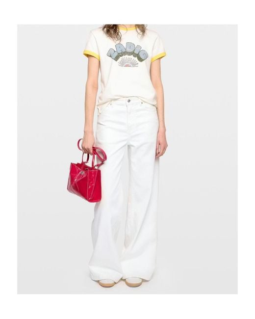 Zadig & Voltaire White Walk T-Shirt