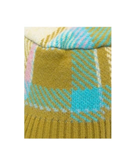 Adererror Green Knitting Hat for men