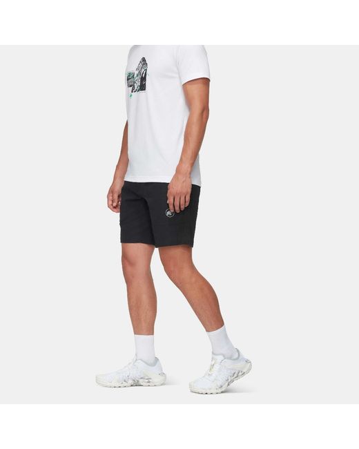 Mammut Black Tamaro Shorts for men
