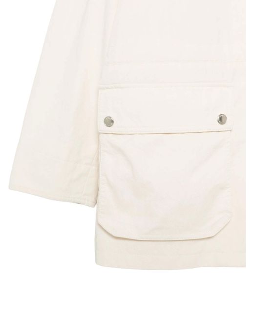 DUNST Natural Long Sleeve Jacket