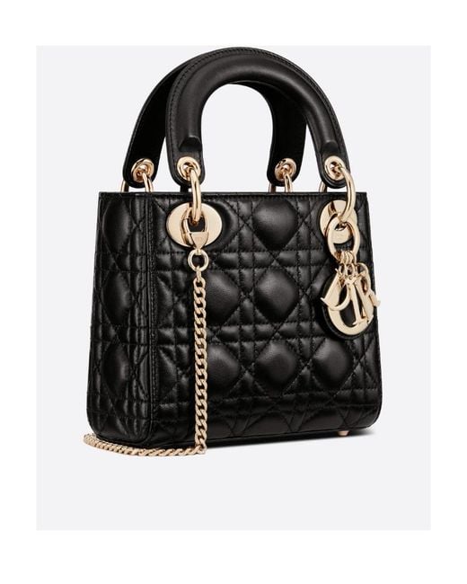 Dior Black Mini Lady Bag