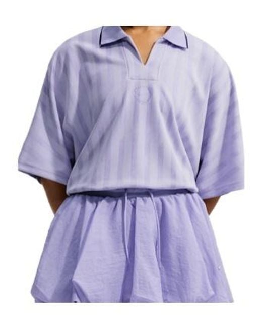 Nike Purple Runway Striped T-Shirt