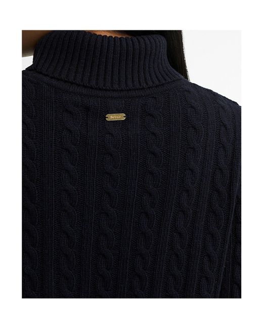Barbour Black Collared Sweater