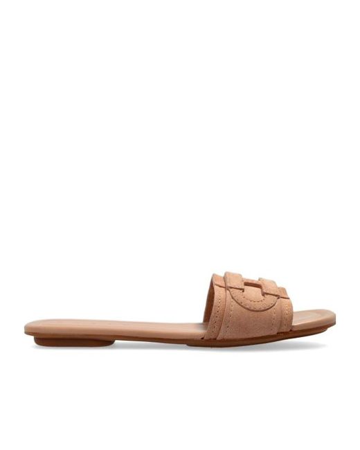 Hogan Brown H685 Flat Sandals