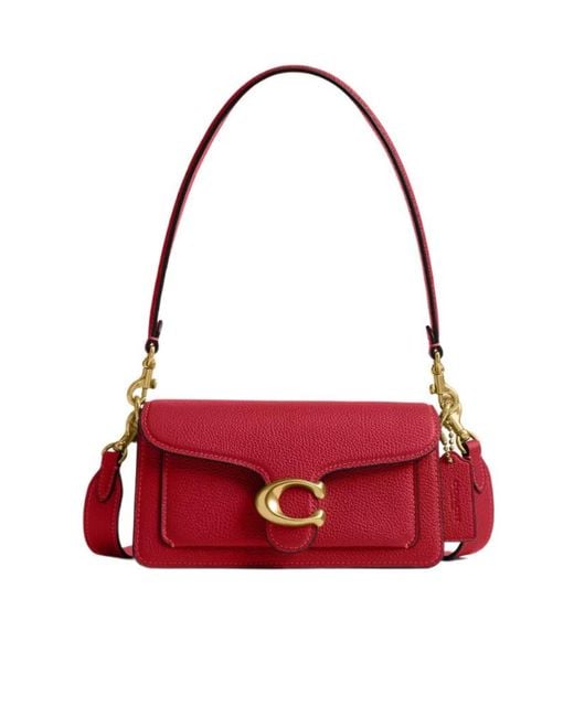 COACH Red Tabby Shoulder Bag 20