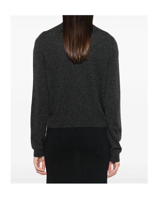 Lisa Yang Black Karia Button-Fastening Cardigan