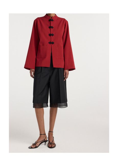 Rohe Red Pankou Closure Jacket