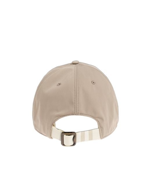 Burberry Natural Logo-Emblem Baseball Cap for men