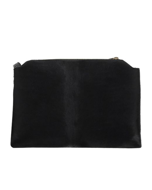 Khaite Black Leather Crossbody Bag