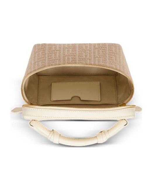 Balmain Natural B Army Vanity Bag