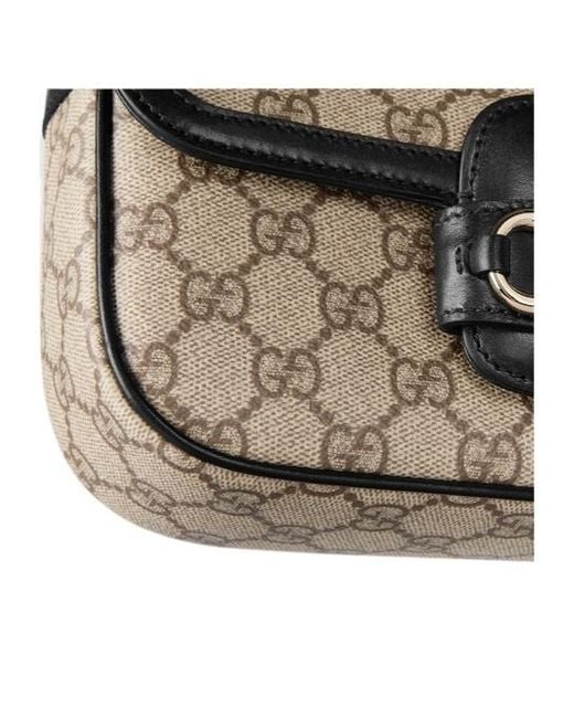 Gucci Metallic Horsebit 1955 Soft Small Top Handle Bag