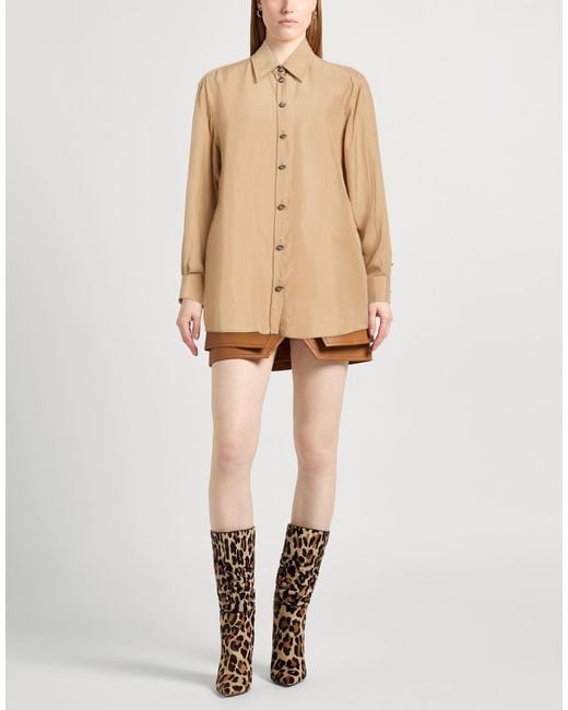 Dolce & Gabbana Natural Solid Colour Shirts