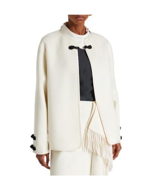 Rohe White Wool And Cashmere Jacket