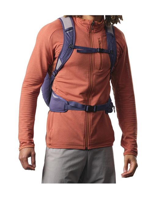 Salomon Lab Blue Zippered Backpack for men