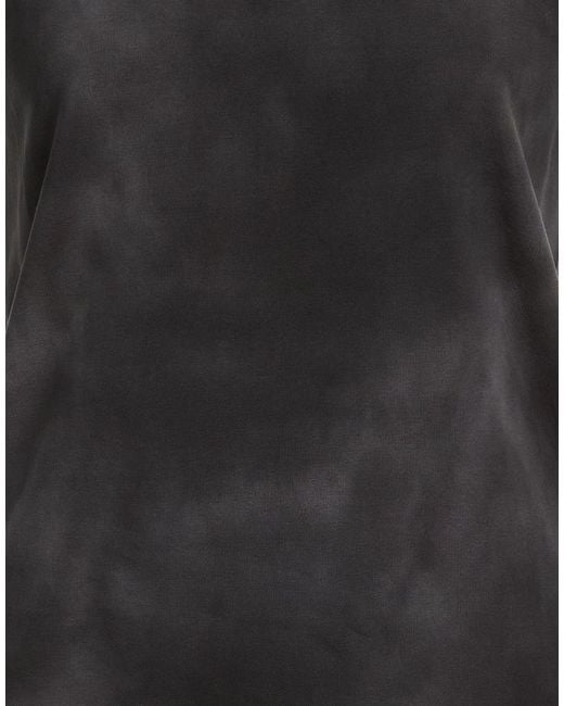DIESEL Black Solid Color Vests