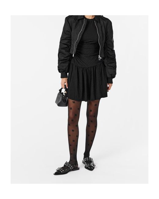 Ganni Black Gthrd Mini Drs Ld99