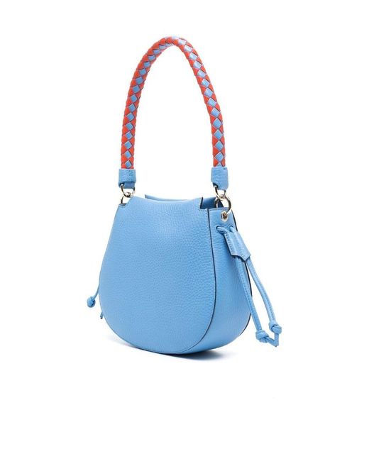 Mulberry Blue Iris Mini Shoulder Bag