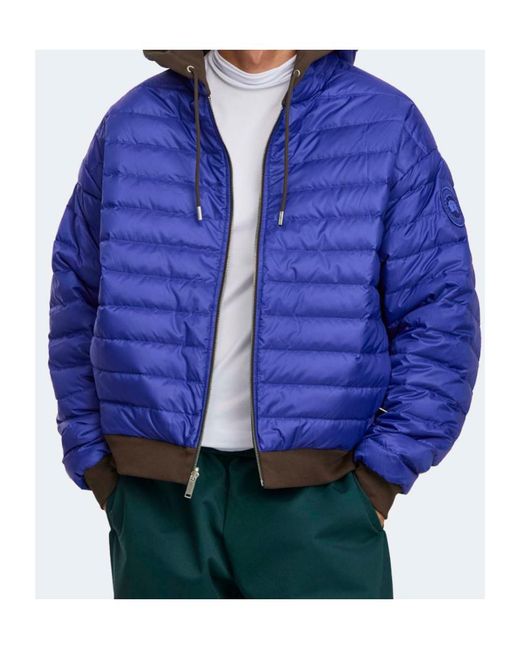 Canada Goose Green Fuse Reversible Drawstring Hoodie for men