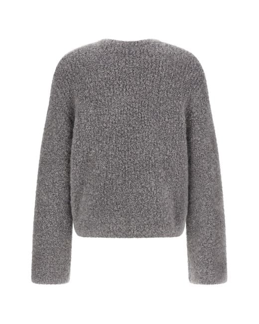 Séfr Gray Sfr Jermaine Boucl Jumper for men