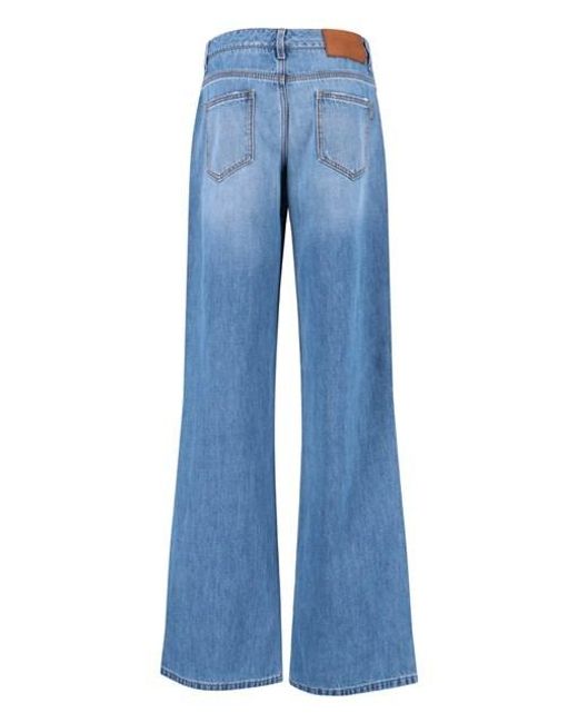 Ermanno Scervino Blue Cotton Jeans