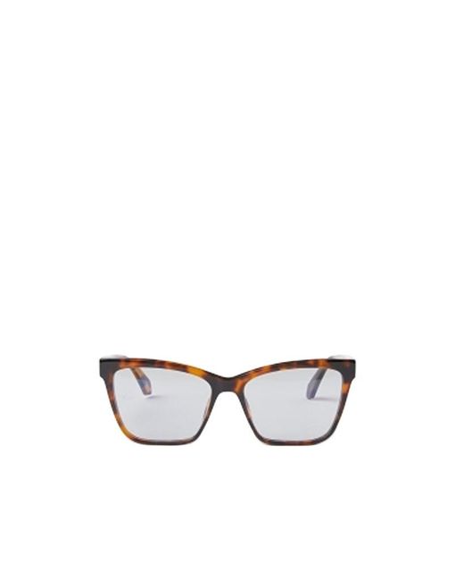 Off-White c/o Virgil Abloh White Cat-Eye Glasses for men