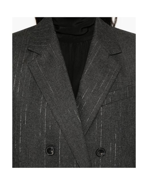 Zadig & Voltaire Black Long-Sleeved Suit Jacket