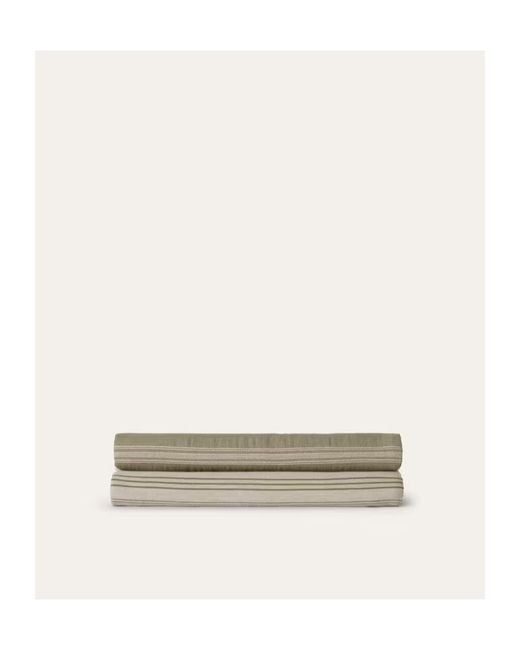 Loro Piana Natural Marina Logo Beach Towel