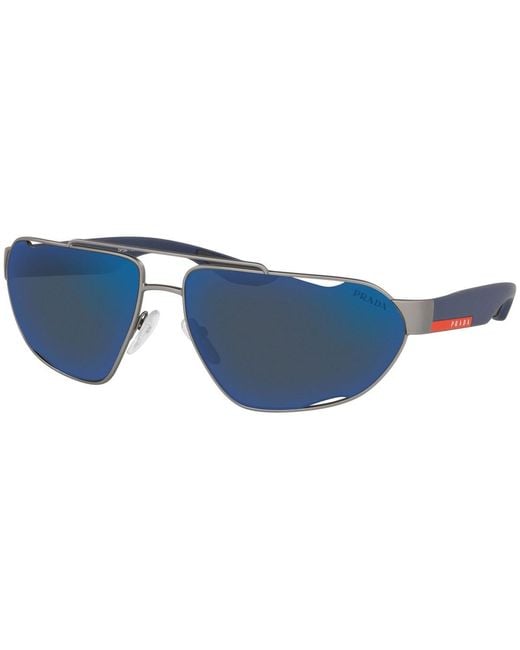 Prada Blue Logo Sunglasses