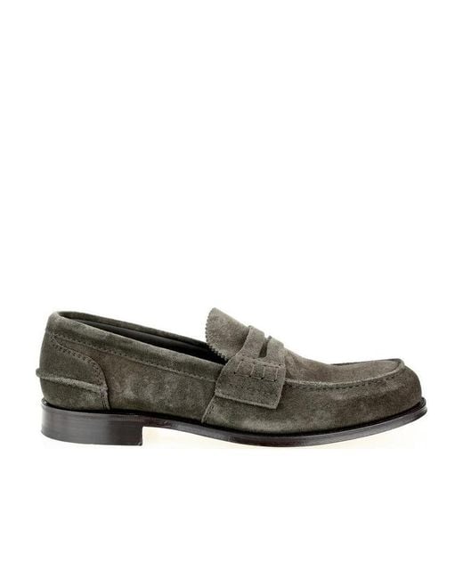 Church's Green Business Casual Shoes for men
