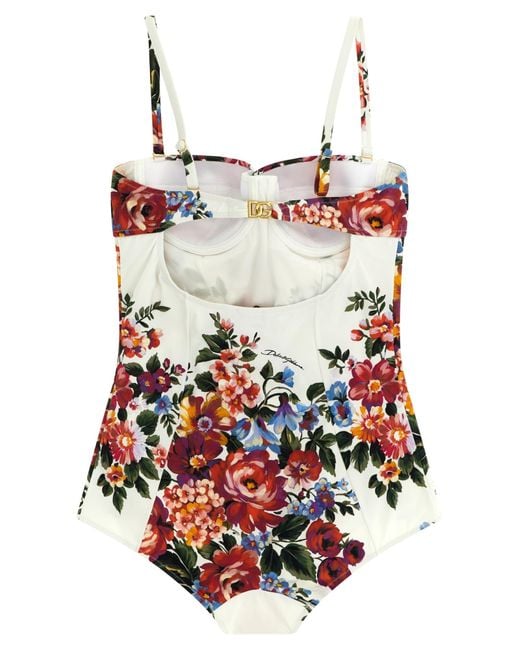 Dolce & Gabbana Red Re-Edition 2000 One-Piece Swimsuit
