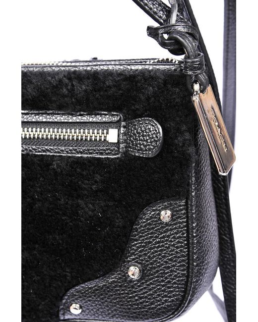 COACH Black Logo Cross-Body Bag