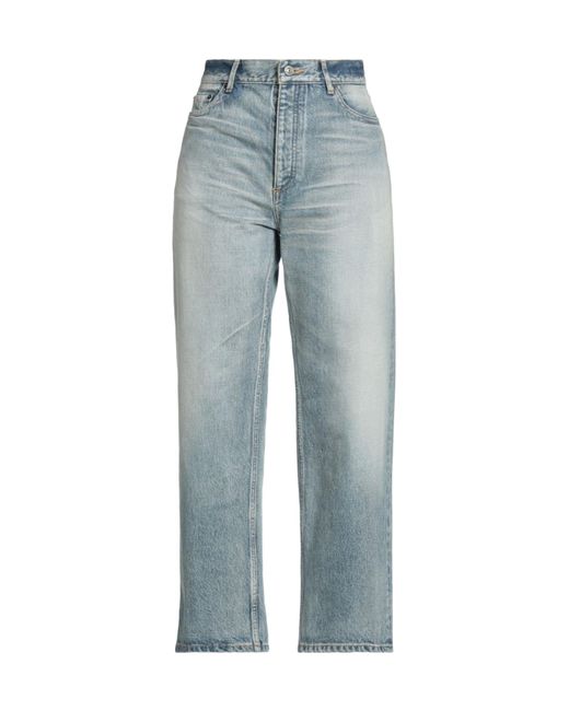 Balenciaga Blue Denim Trousers