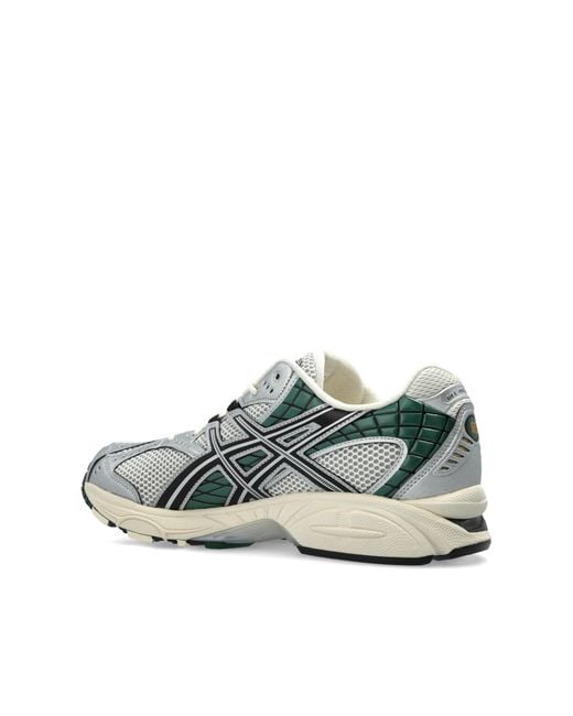 Asics Green Gel-Nimbus 10.1 Lace-Up Sneakers for men