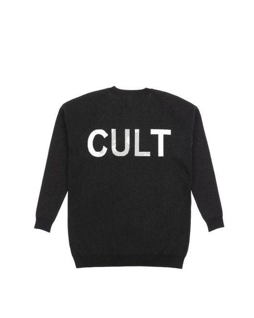 McQueen Black Jacquard Pullover