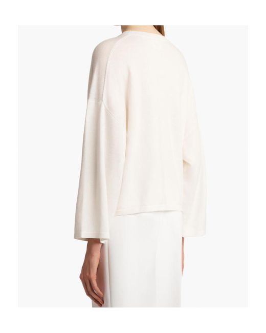 Khaite White Darcy Top