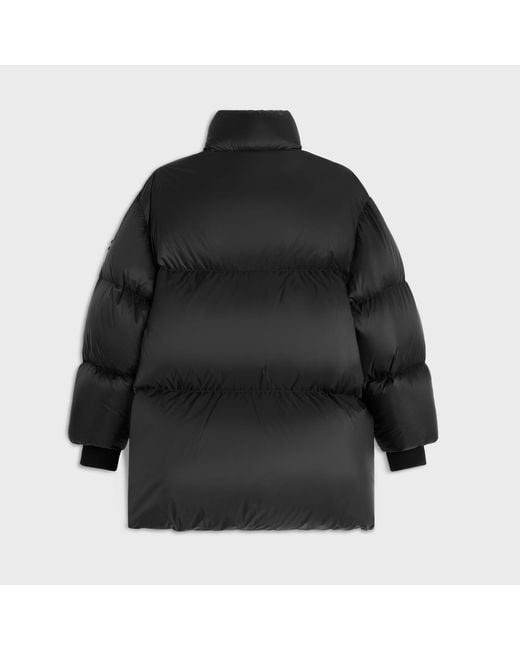Céline Black Long Puffer Jacket for men