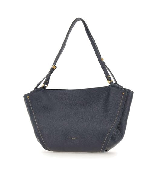 Gianni Chiarini Blue Bloom Tulip Shoulder Bag