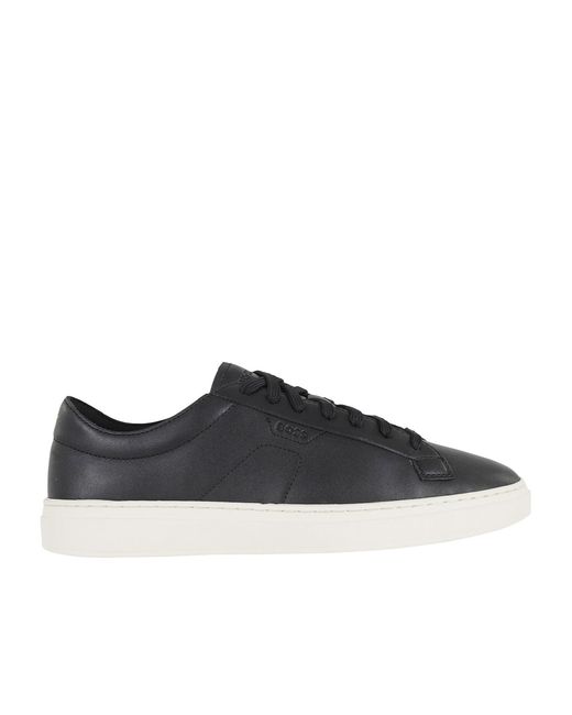 Boss Black Lace-Up Low-Top Casual Shoes for men